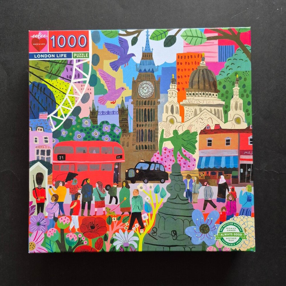 1000 Piece "London Life" Jigsaw Puzzle